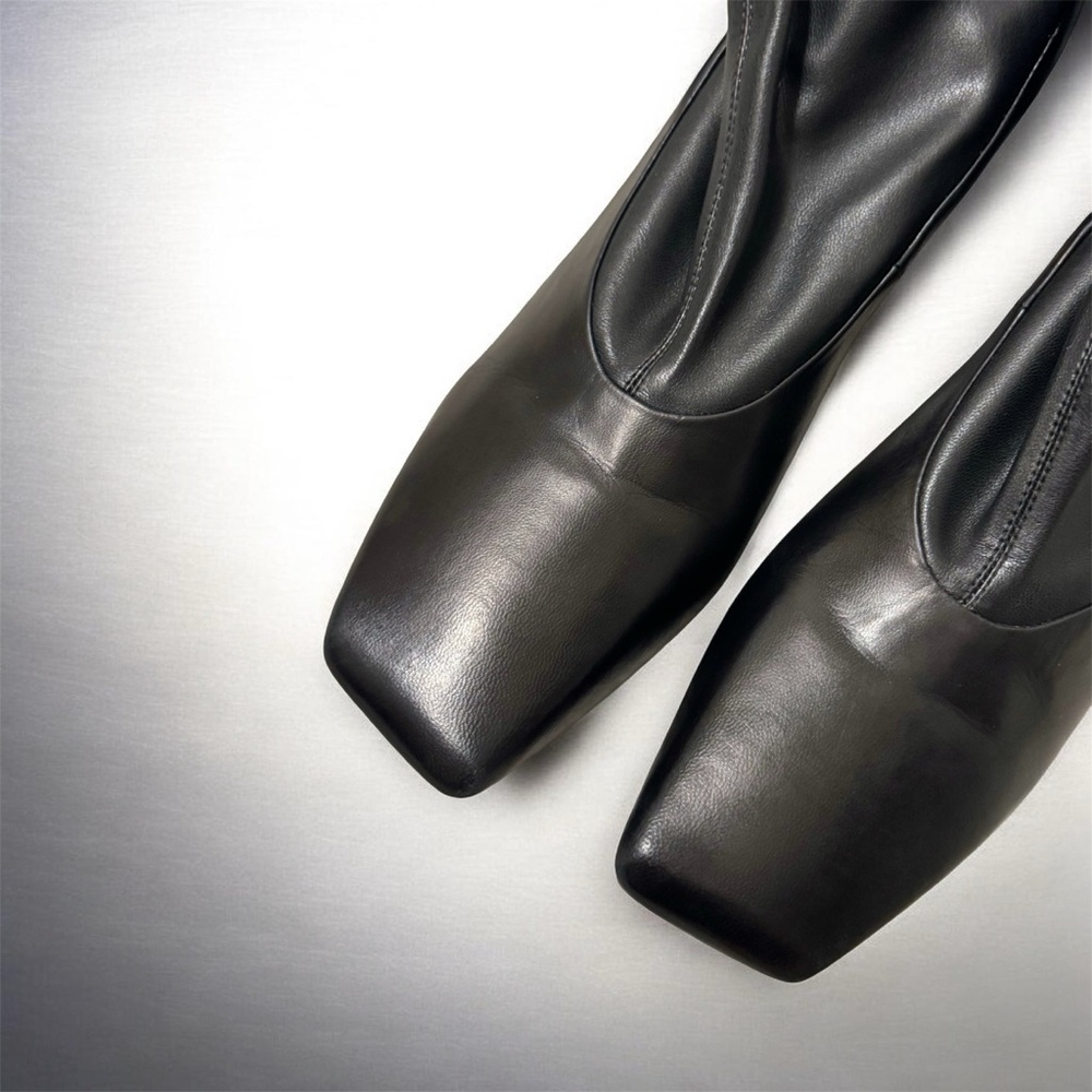 Jimmy Choo black leather boots